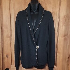 Ralph Lauren Black Knit Cardigan
